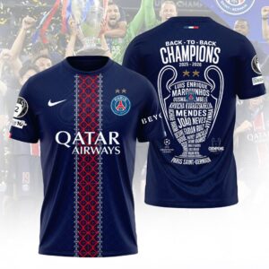 Paris Saint-Germain 25/26 Champions League Champions 3D Apparel - GNE6903