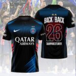 Paris Saint-Germain 25/26 Champions League Champions 3D Apparel – HOATT18407