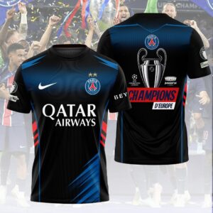 Paris Saint-Germain 25/26 Champions League Champions 3D Apparel - HOATT18444