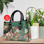 Personalized Elvis Presley Leather HandBag – TMTHU6921