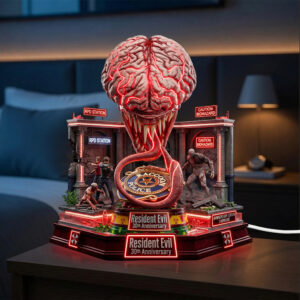 Resident Evil 30th Anniversary Custom Shape Acrylic Light Box - TMTHU6662