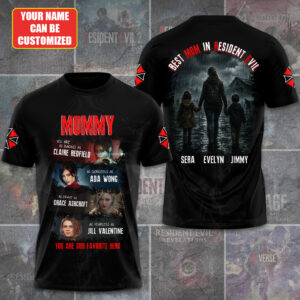 Personalized Resident Evil 3D Apparel - GNE6982