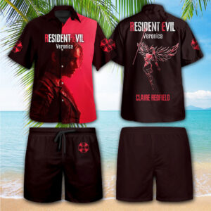 Resident Evil Veronica 3D Hawaiian Apparel - GNE6887.7