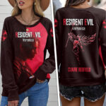 Resident Evil Veronica Round Neck Raglan Sleeve Sweatshirt – GNE6887.4