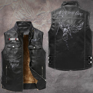Resident Evil Veronica Premium 2D Sleeveless Leather Vest - GNE6913
