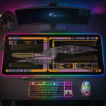 Star Trek Custom Gaming Desk Mat – TMTHU6972