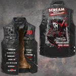 Scream 30th Anniversary Premium 2D Sleeveless Leather Vest – GNE6815