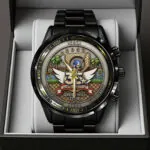 Sonic the Hedgehog 35th Anniversary Black Stainless Steel Watch – TANTN23994
