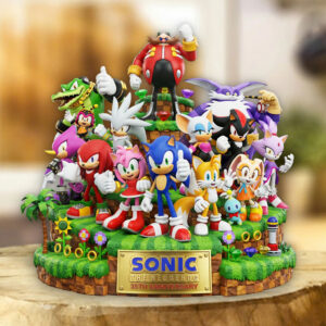 Sonic the Hedgehog 35th Anniversary Custom Shape Acrylic Plaque - TMTHU7062