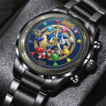 Sonic the Hedgehog 35th Anniversary Black Stainless Steel Watch – TMTHU7153