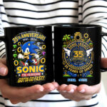 Sonic the Hedgehog 35th Anniversary Ceramic Mug – GNE7291