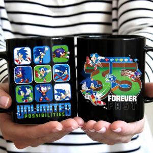 Sonic the Hedgehog 35th Anniversary Ceramic Mug - GNE7296