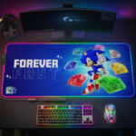 Sonic the Hedgehog 35th Anniversary Custom Gaming Desk Mat – GNE7220