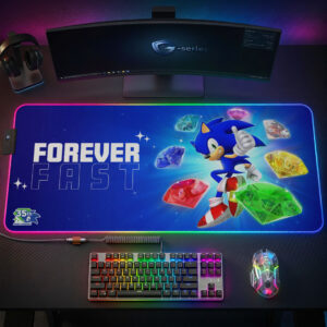 Sonic the Hedgehog 35th Anniversary Custom Gaming Desk Mat - GNE7220