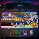 Sonic the Hedgehog 35th Anniversary Custom Gaming Desk Mat – GNE7225