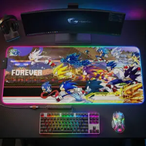 Sonic the Hedgehog 35th Anniversary Custom Gaming Desk Mat - GNE7225