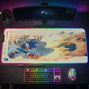 Sonic the Hedgehog 35th Anniversary Custom Gaming Desk Mat - GNE7298