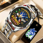 Sonic the Hedgehog 35th Anniversary Alloy Luxury Quartz Watch – GNE7227