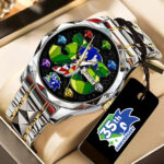 Sonic the Hedgehog 35th Anniversary Alloy Luxury Quartz Watch – GNE7229