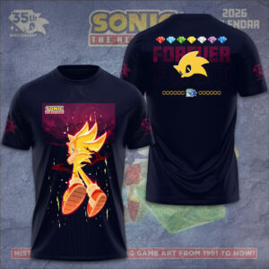 Sonic the Hedgehog 35th Anniversary 3D Apparel - GNE7302