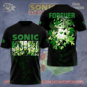 Sonic the Hedgehog 35th Anniversary 3D Apparel - GNE7306