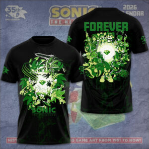 Sonic the Hedgehog 35th Anniversary 3D Apparel - GNE7309
