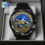 Sonic the Hedgehog 35th Anniversary Black Stainless Steel Watch – GNE7352