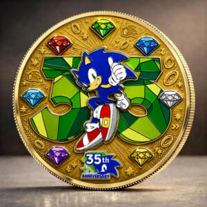 Sonic the Hedgehog 35th Anniversary Commemorative Coin - GNE7231