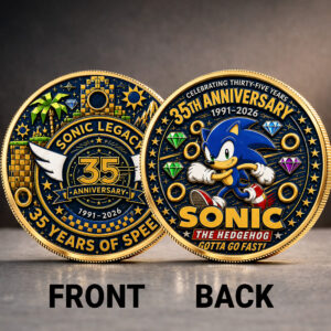 Sonic the Hedgehog 35th Anniversary Commemorative Coin - GNE7232