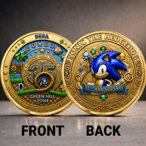 Sonic the Hedgehog 35th Anniversary Commemorative Coin - GNE7274