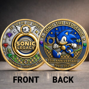 Sonic the Hedgehog 35th Anniversary Commemorative Coin - GNE7277