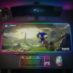 Sonic the Hedgehog 35th Anniversary Custom Gaming Desk Mat – GNE7357