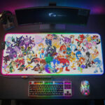 Sonic the Hedgehog 35th Anniversary Custom Gaming Desk Mat – GNE7359