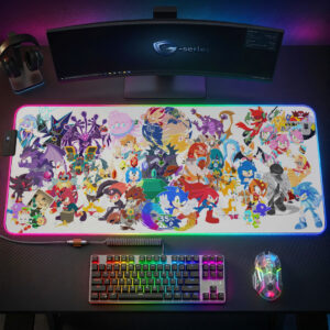 Sonic the Hedgehog 35th Anniversary Custom Gaming Desk Mat - GNE7359
