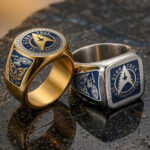 Star Trek 60th Anniversary 2026 3D Engraved Ring – TMTHU6683