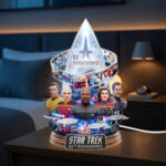 Star Trek 60th Anniversary 2026 Custom Shape Acrylic Light Box – TMTHU6627