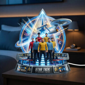Star Trek 60th Anniversary 2026 Custom Shape Acrylic Light Box - TMTHU6630