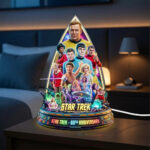 Star Trek 60th Anniversary 2026 Custom Shape Acrylic Light Box – TMTHU6659