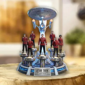 Star Trek 60th Anniversary 2026 Custom Shape Acrylic Plaque - TMTHU6645