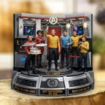 Star Trek 60th Anniversary 2026 Custom Shape Acrylic Plaque – TMTHU6798