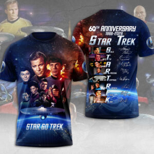 Star Trek 60th Anniversary 3D Apparel - TMTHU6643