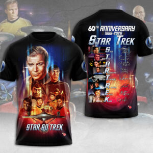 Star Trek 60th Anniversary 3D Apparel - TMTHU6689