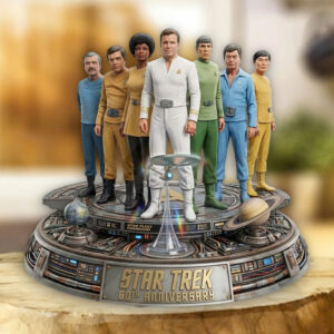Star Trek 60th Anniversary Custom Shape Acrylic Plaque - TMTHU7155