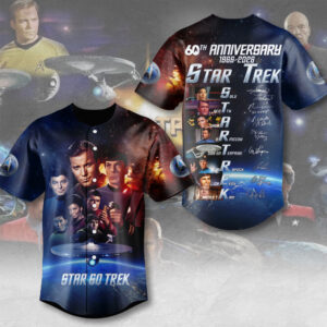 Star Trek 60th Anniversary Baseball Jersey - TMTHU6686
