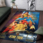 Star Trek 60th Anniversary Rectangular Rug – TMTHU6595