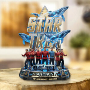 Star Trek IV: The Voyage Home Custom Shape Acrylic Plaque - TMTHU6904