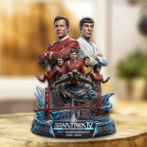 Star Trek IV: The Voyage Home Custom Shape Acrylic Plaque - TMTHU6622