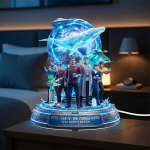 Star Trek IV: The Voyage Home Custom Shape Acrylic Light Box - TMTHU6655