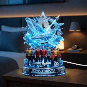 Star Trek IV: The Voyage Home Custom Shape Acrylic Light Box - TMTHU6903