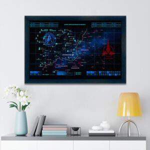 Star Trek Rectangle Canvas With Inner Frame - TMTHU6973